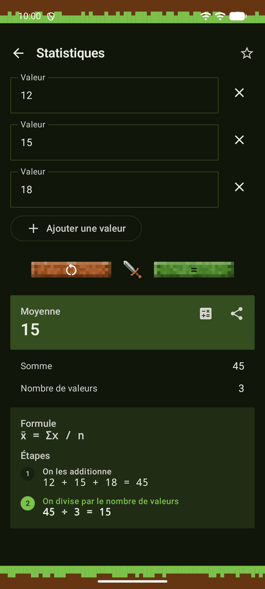 Capture d’écran de l’application Calqira : Pixel Adventure